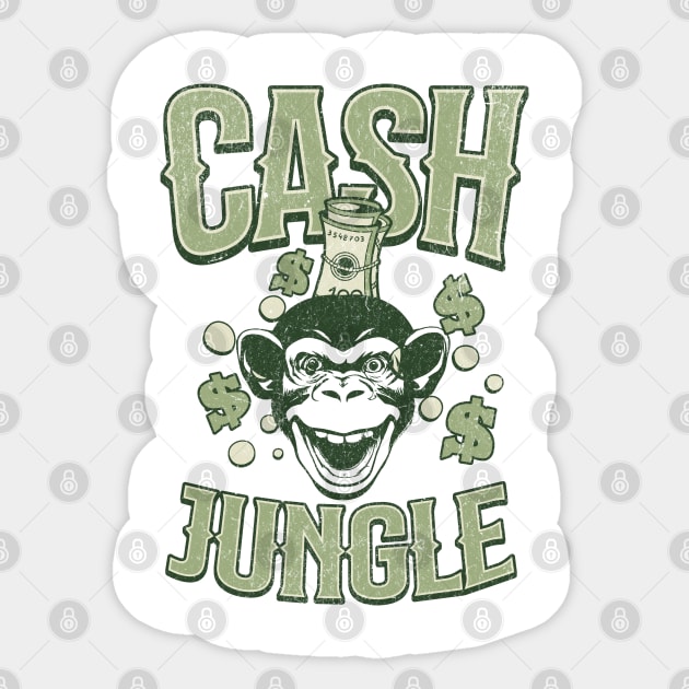 Concrete Jungle Cash Jungle Sticker by TylanTheBrand